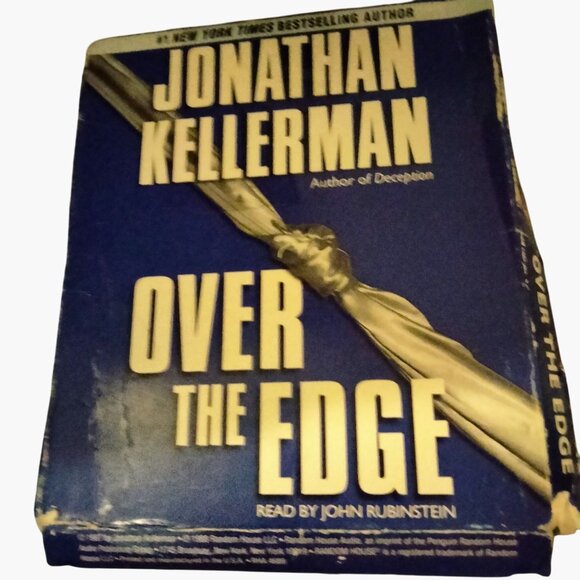 Jonathan Kellerman Over The Edge Audiobook 3 CD Random House John Rubinstein - Picture 2 of 6